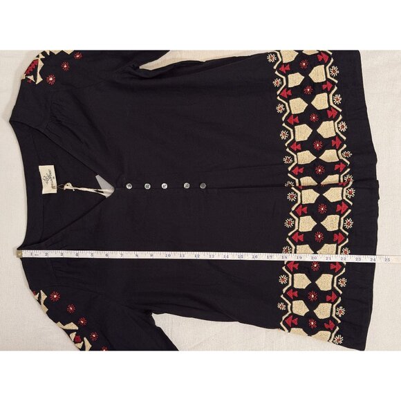 NWT Anthropologie Marianna Embroidered Top by Stella Forest Size 36 / US 4 - Picture 12 of 12